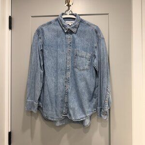 Aritzia Denim Forum The '80s Comfy Denim Shirt